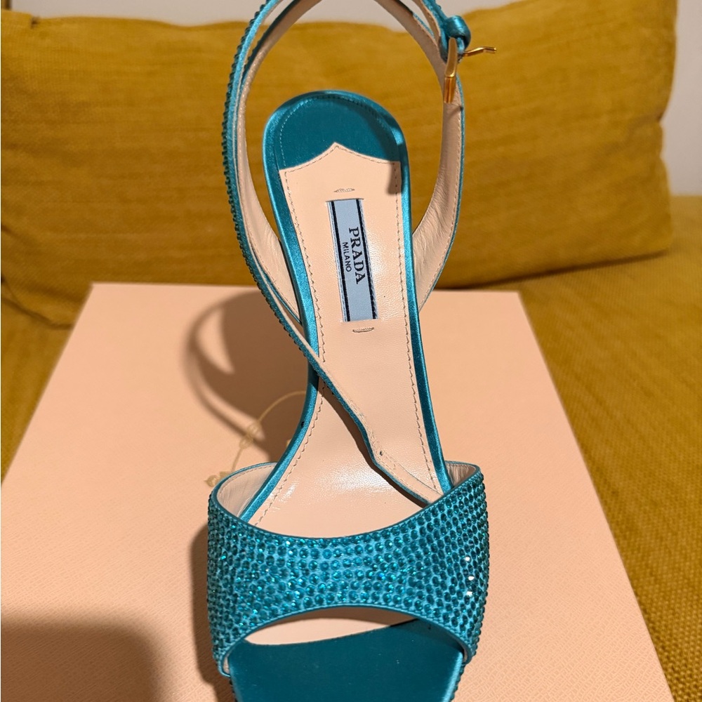 Prada crystal platforms - image 4